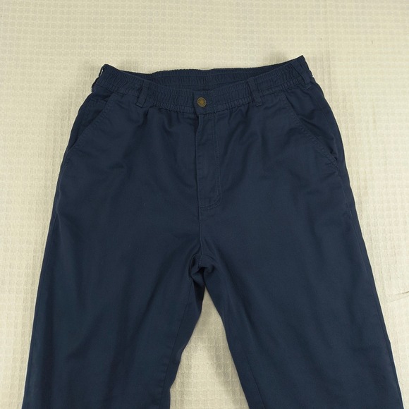 Habands Ice House Jeans Mens 36X30 M Flannel Lined Navy Blue Straight Fit Pants - Picture 13 of 16